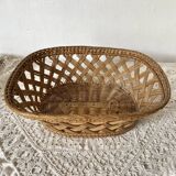 Wicker basket, fruit bowl