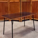 Black formica living room table 1970
