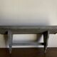 Hudson Farmhouse Folk Art Country Shelf Original Gray Patina