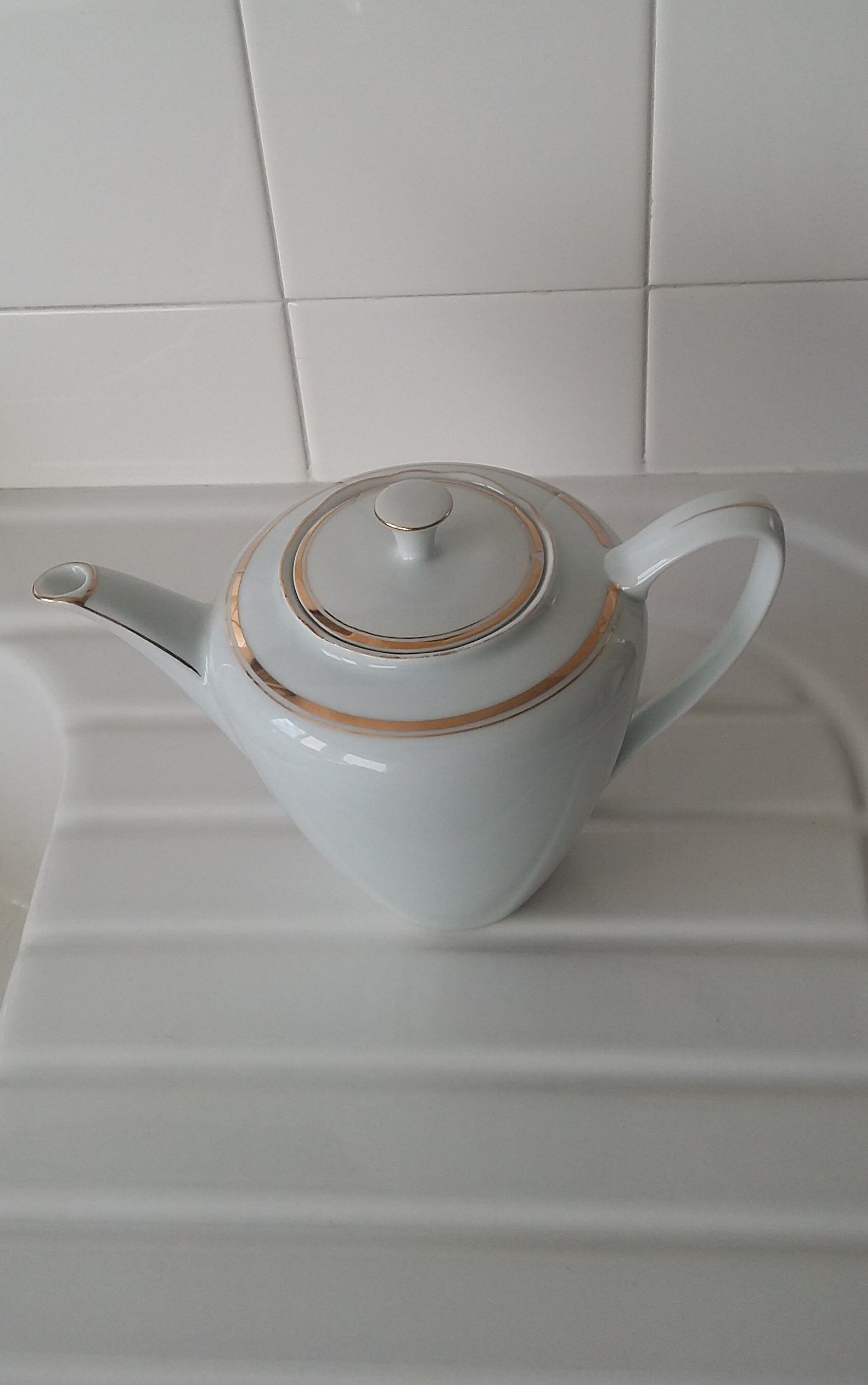 Czech porcelain coffee maker