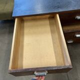 Vintage deep industrial chest of drawers, sideboard, dresser