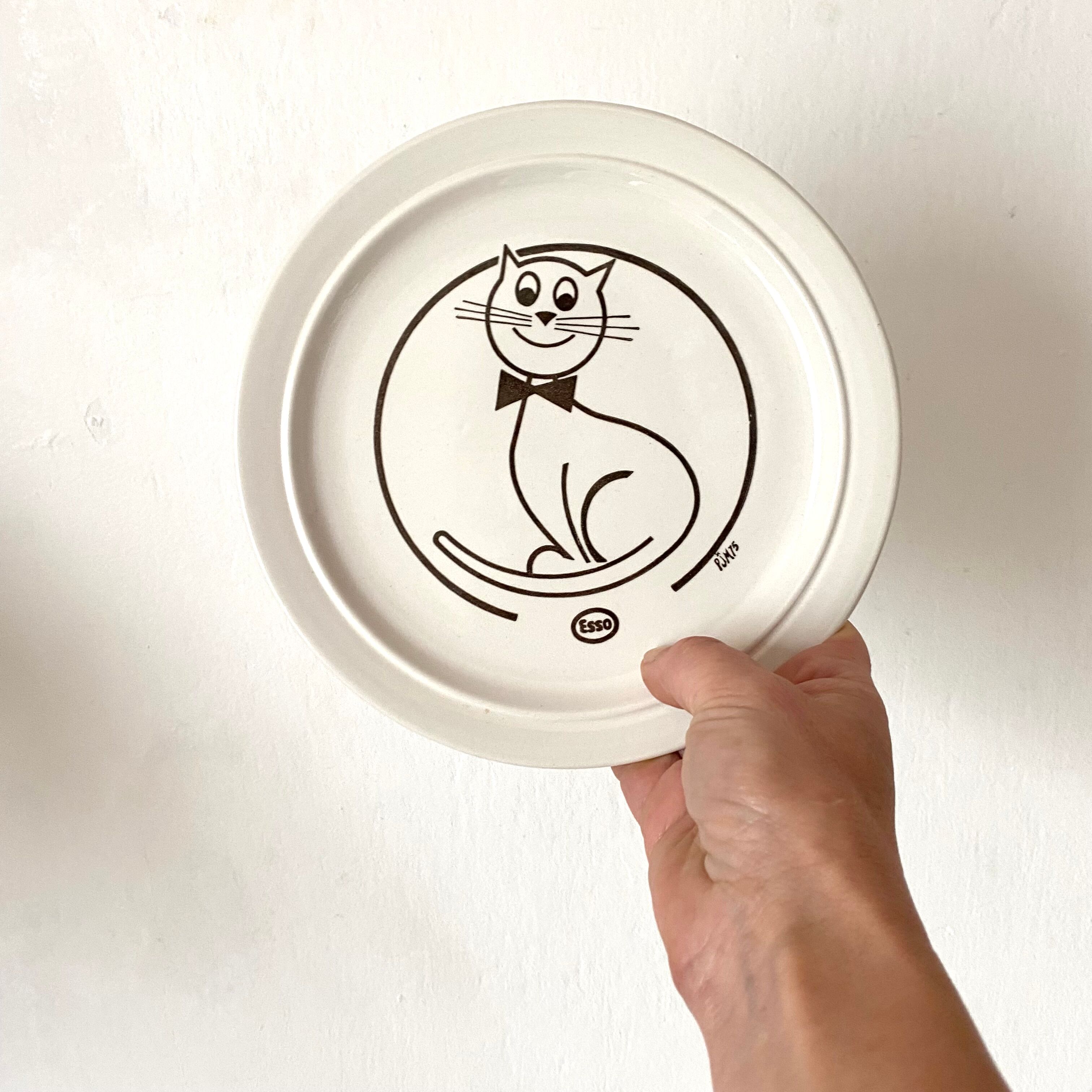 Esso Advertising Dessert Plates