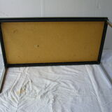 Low table tray vintage ceramic flowers