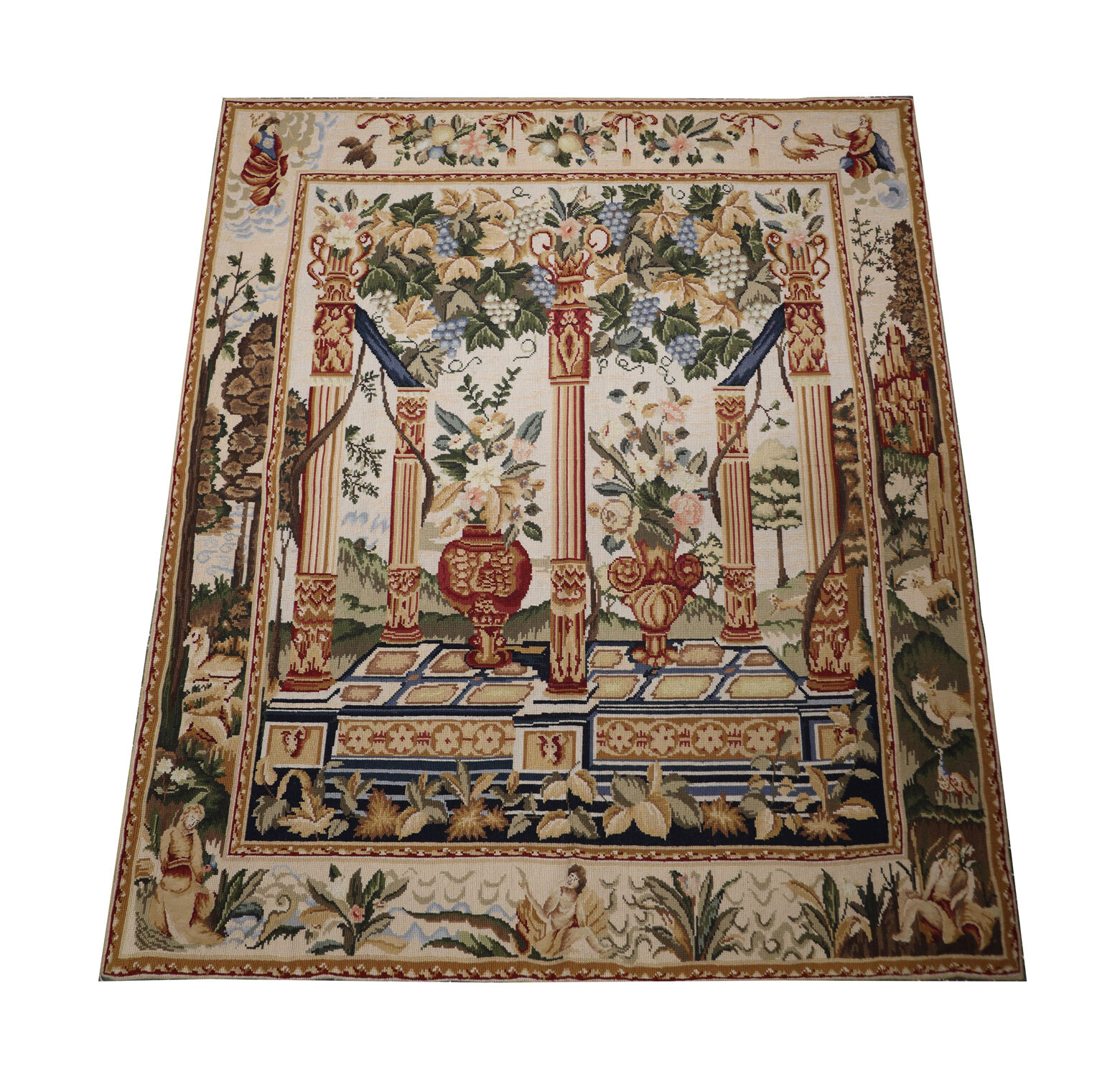 Tapisserie traditionnelle faite à la main - 122x142cm