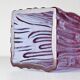 Vintage Textured Murano Glass Vase Tronchi, Italy, 1970s