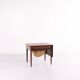Foldable sewing table with drawer - Rosewood - Johannes Andersen - Silkeborg Furniture Factory - 1960s