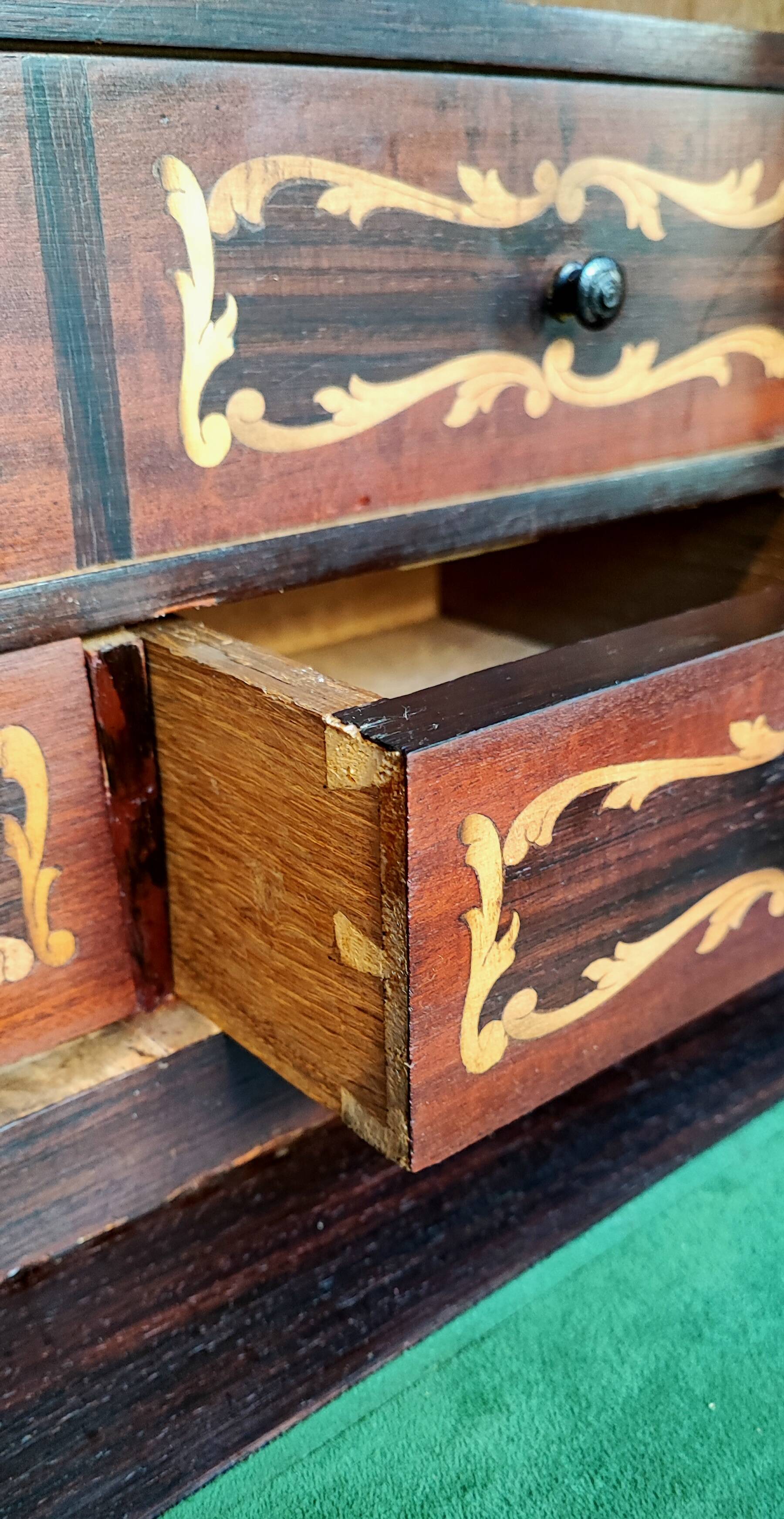 Secretary Louis XV marquetry