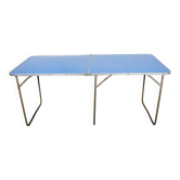 Table de camping pliante vintage