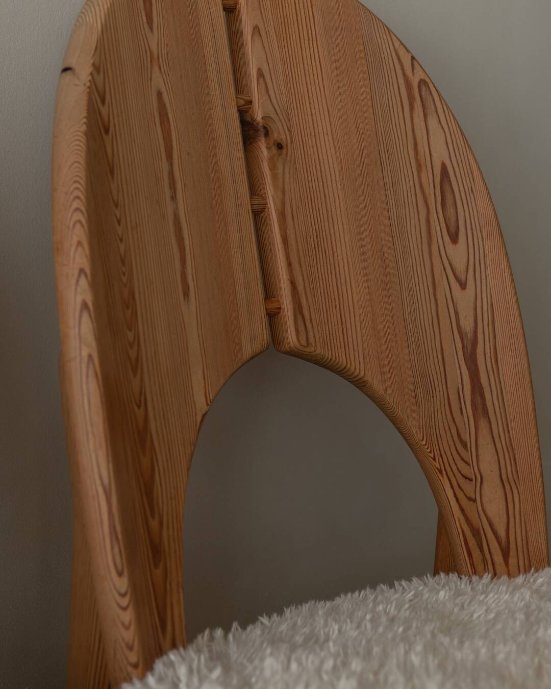 Vintage Danish Pine Dining Chairs | Set of 4 | Niels Koefoed Style