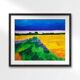 Peinture moderne paysage Provence