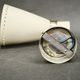 Pair of 1960s German Stilnovo Style Brass and Cream Adjustable Wall Sconces