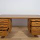 Art Deco Oak Freestanding Desk by Gunnar Ericsson for Facit AB Buromöbel