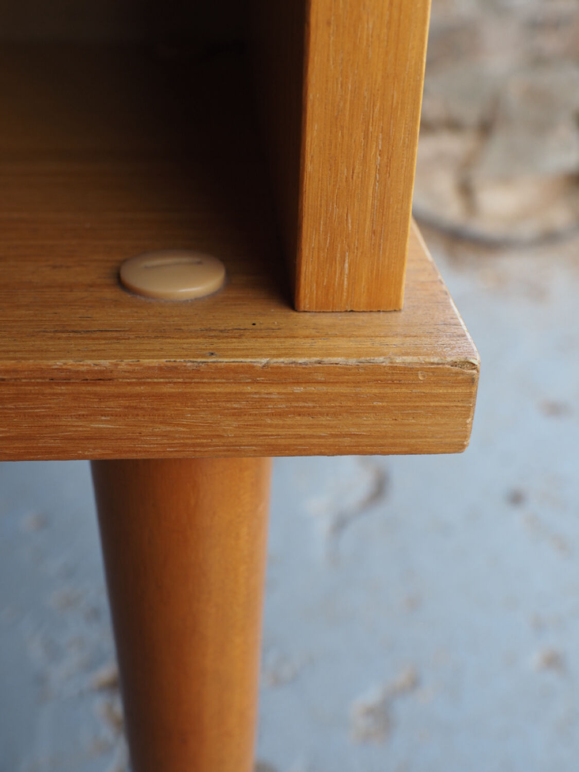 Scandinavian bedside table from the 70s