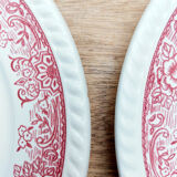 5 assiettes plates Badon