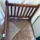 Chaise de coin pailler