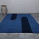 Moroccan handmade wool rug 3 x 2 m