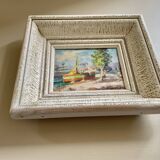 Brittany marine painting 1957