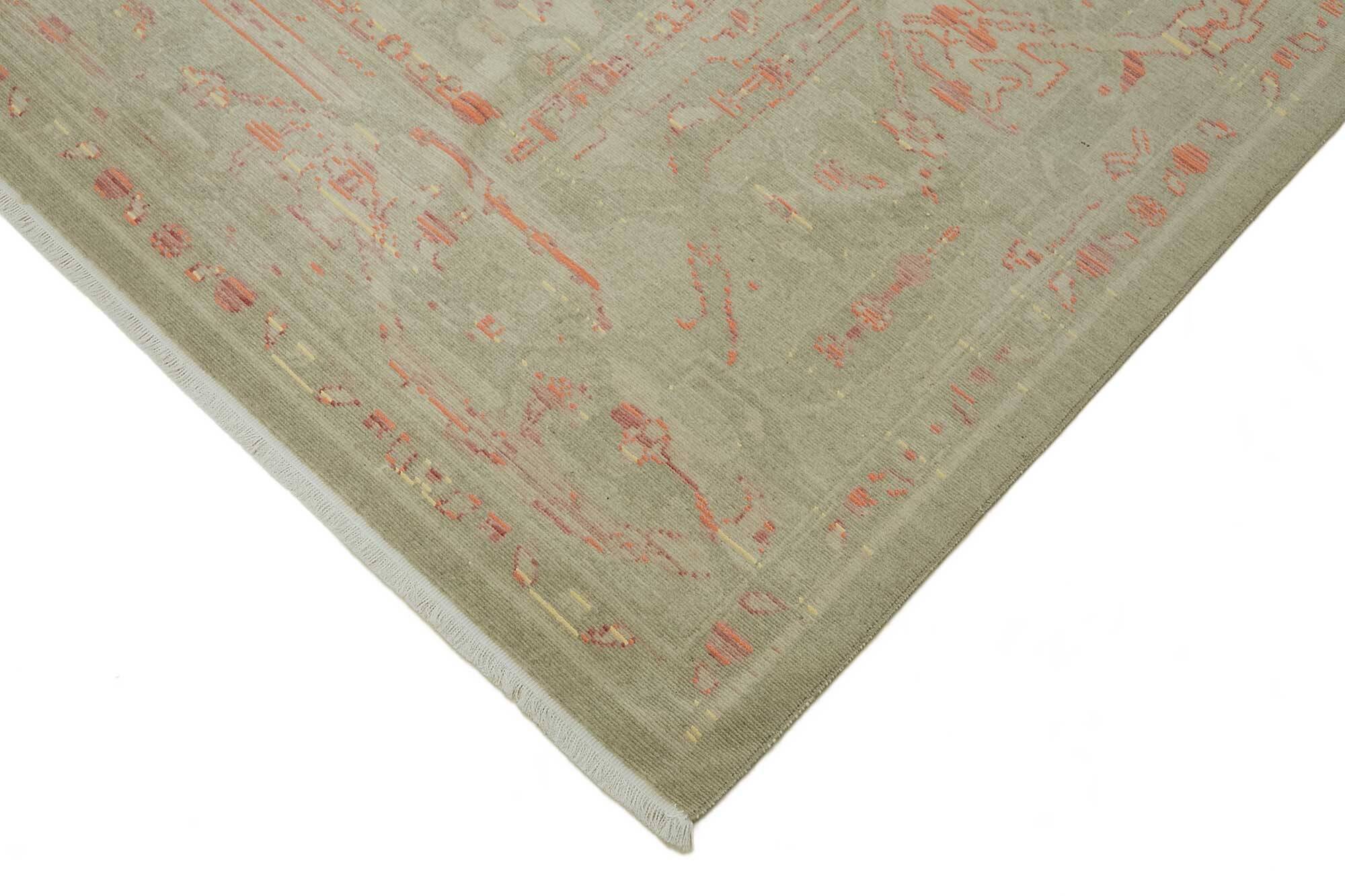 Tapis Oushak turc fait main 251 cm x 335 cm