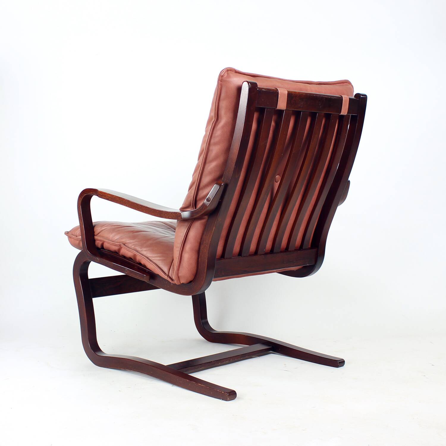 Fauteuil élégant de style danois moderne, par J.M. Birking & Co., Copenhague