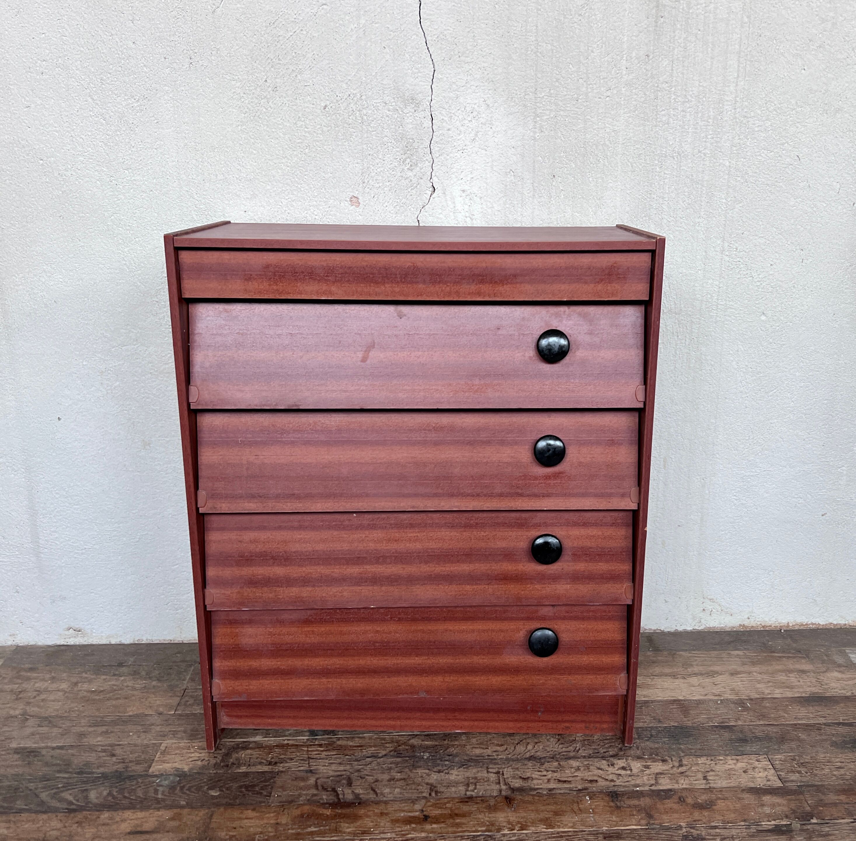 Furniture shoe cabinet vintage 1960