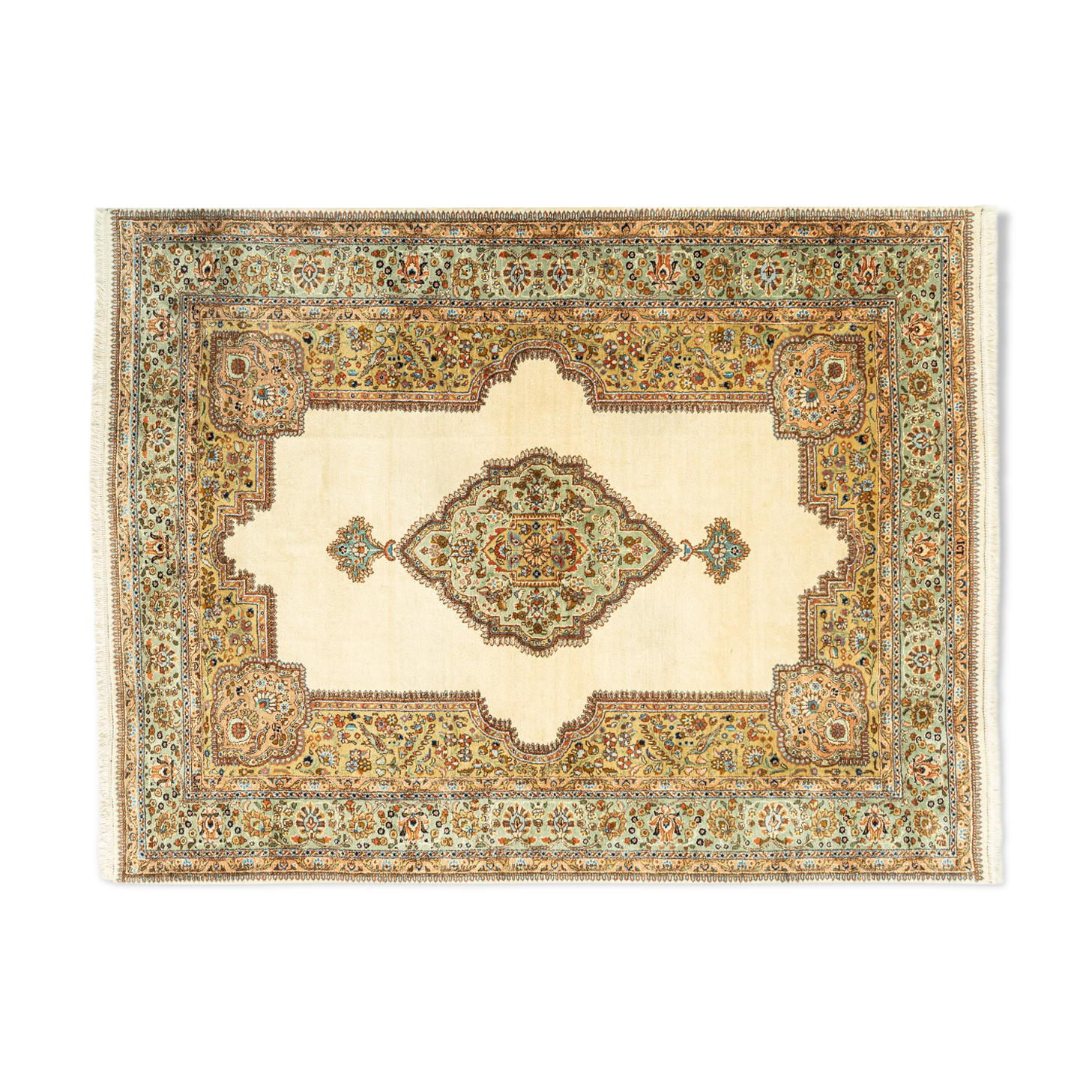 1960s kashmar carpet, 255 x 335