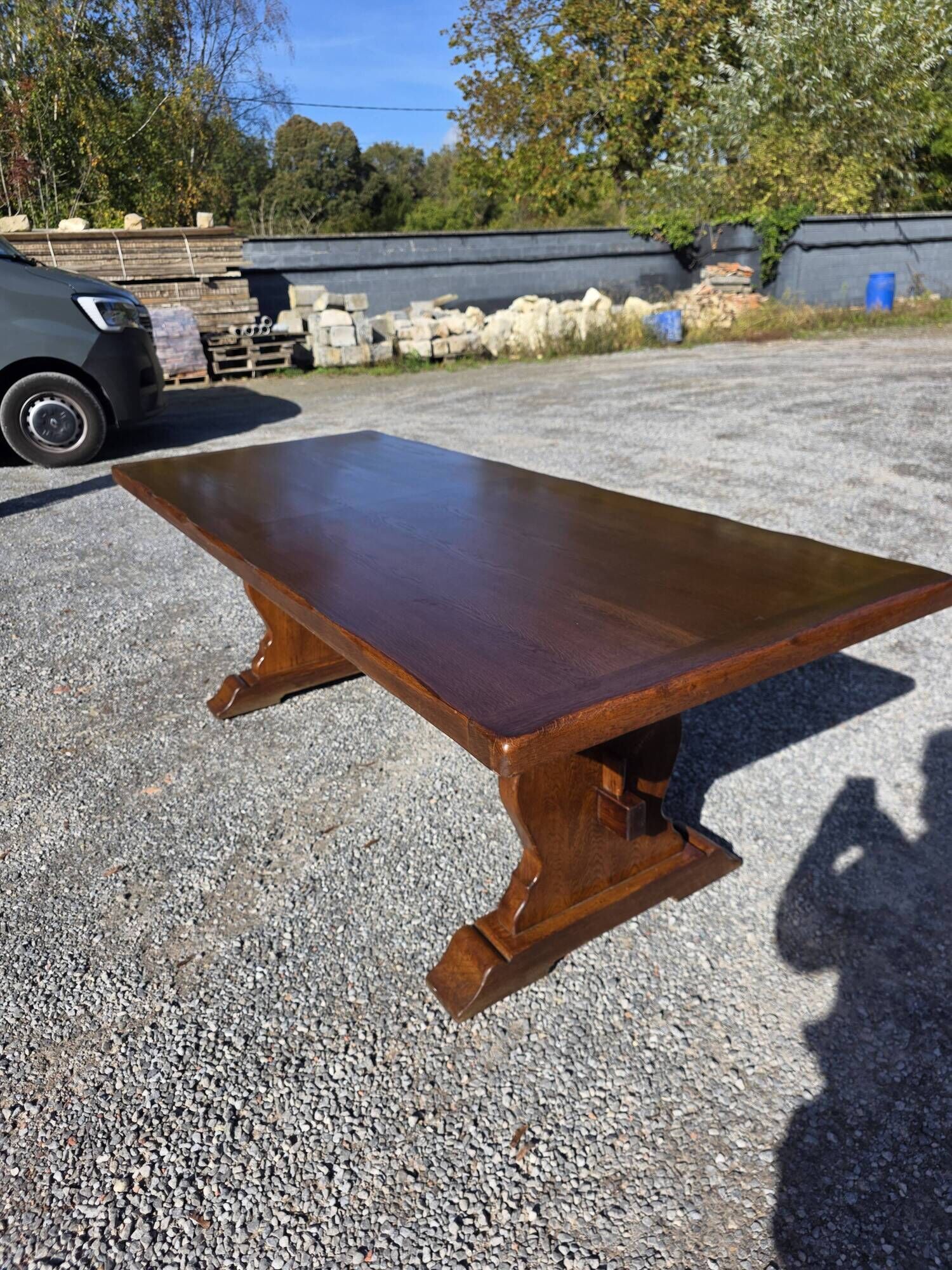 Monastery table in oak