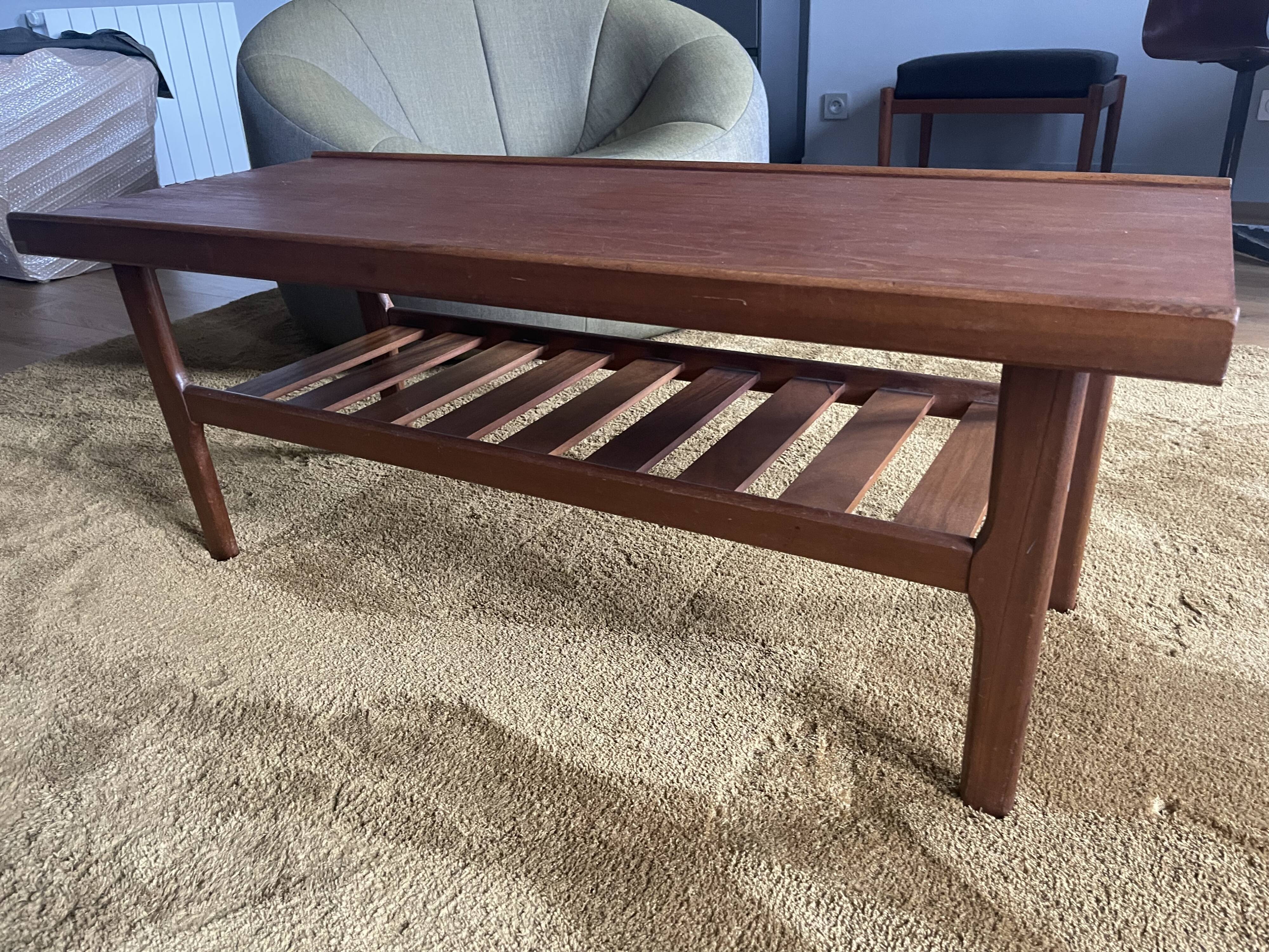 Table basse vintage