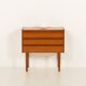Small Danish chest of drawers in teak, 1960s