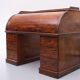 Antique Hobbs & Co. English Roll Top Cylinder Desk