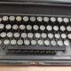 Old typewriter Olivetti Studio 42 40s/50s