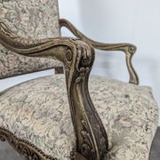 Pair of Regency style armchairs