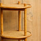 Rattan shelf