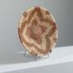 Vintage african hand woven tribal decor basket or waill plate