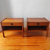 Pair of Scandinavian bedside tables, 1960