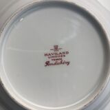Lot de 12 assiettes creuses haviland pondichery