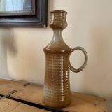 Signed sandstone decanter