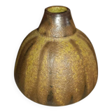 Brutalist ceramic vase Gerhard Liebenthron West Germany