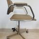 Chaise de bureau vintage beige clair par Kovona, Tchécoslovaquie, années 1970