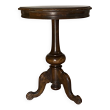 Small pedestal table