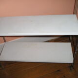 Wall shelf with 3 metal tablets Self for MOFP, 70s/80s