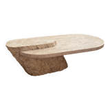Table basse vintage en pierre de Mactan