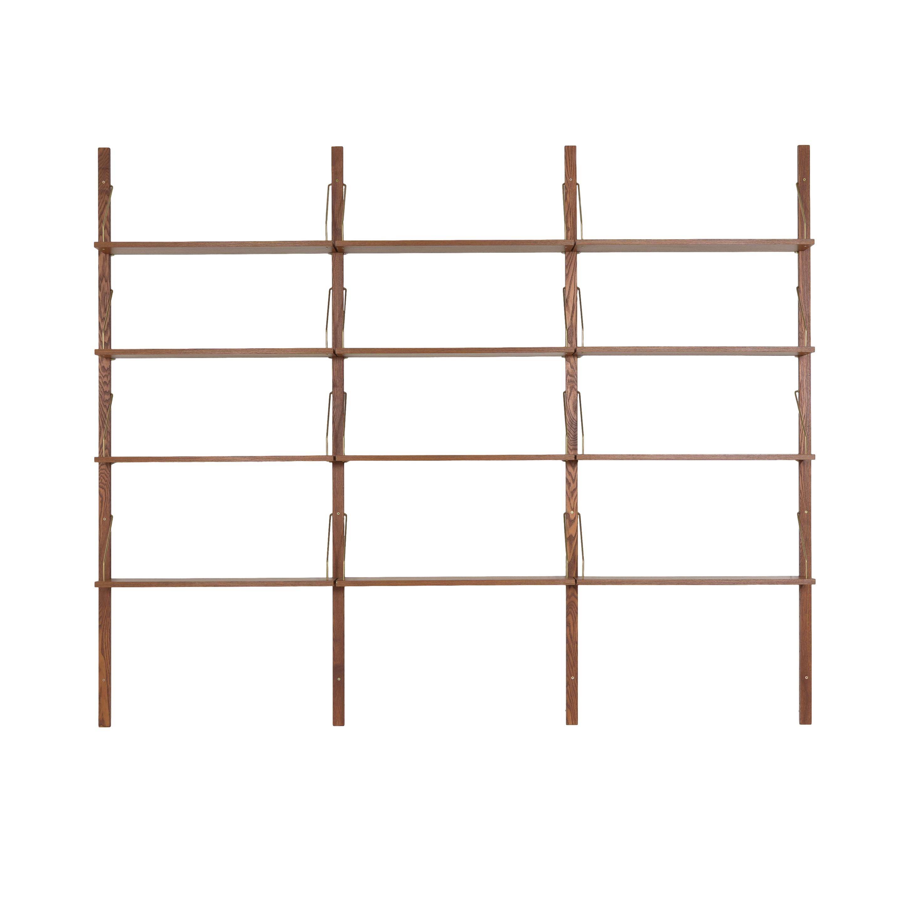 Teak modular shelving unit, Danish design, 1970s, made in Denmark