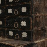 Travail Populaire Apothecary Cabinet, France, 19th Century