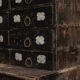 Travail Populaire Apothecary Cabinet, France, 19th Century