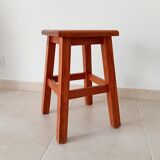 Vintage solid wood stool