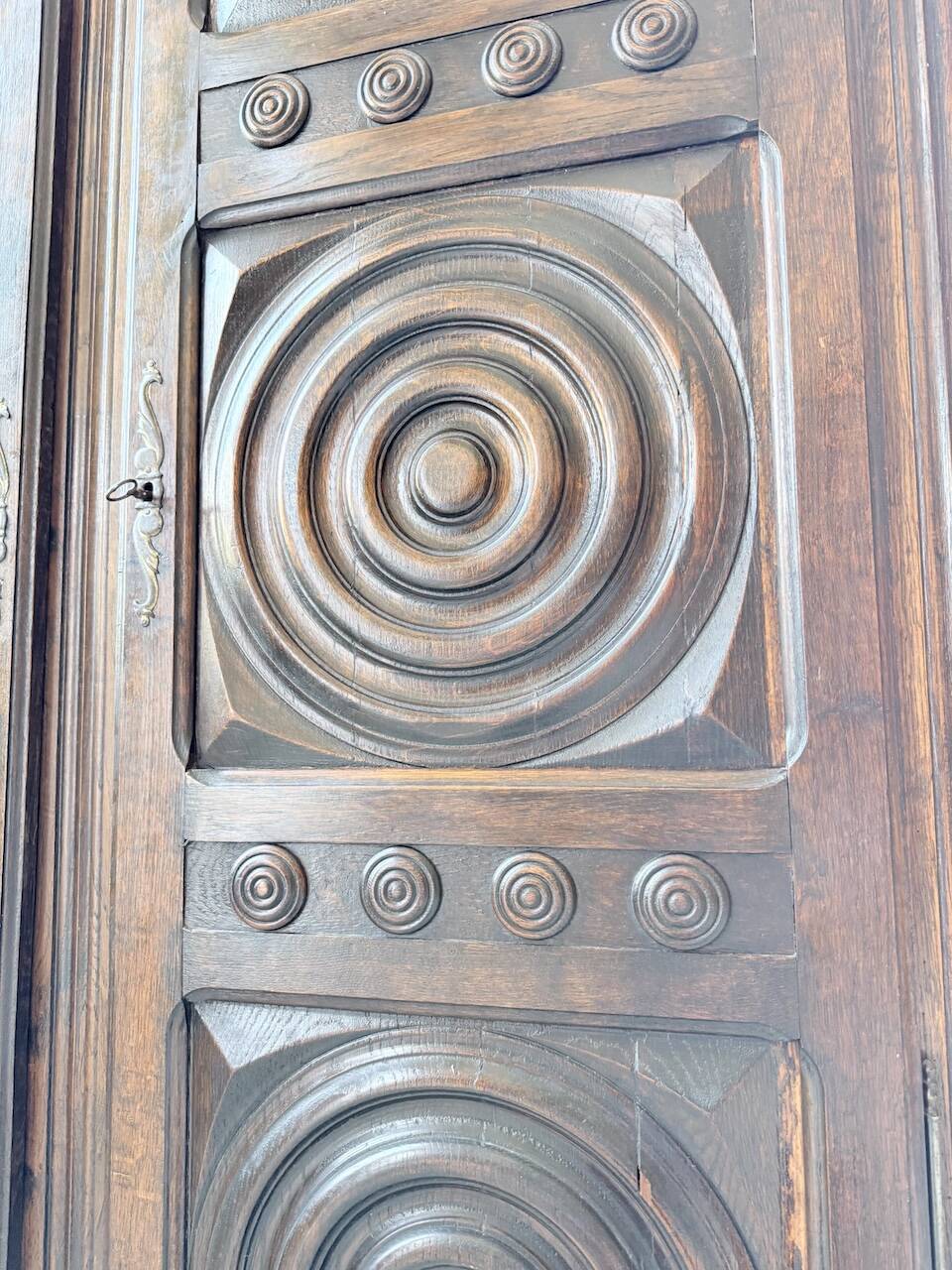 Oak wardrobe "Basque" Dudouyt