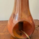 Lampe en verre en forme de poire
