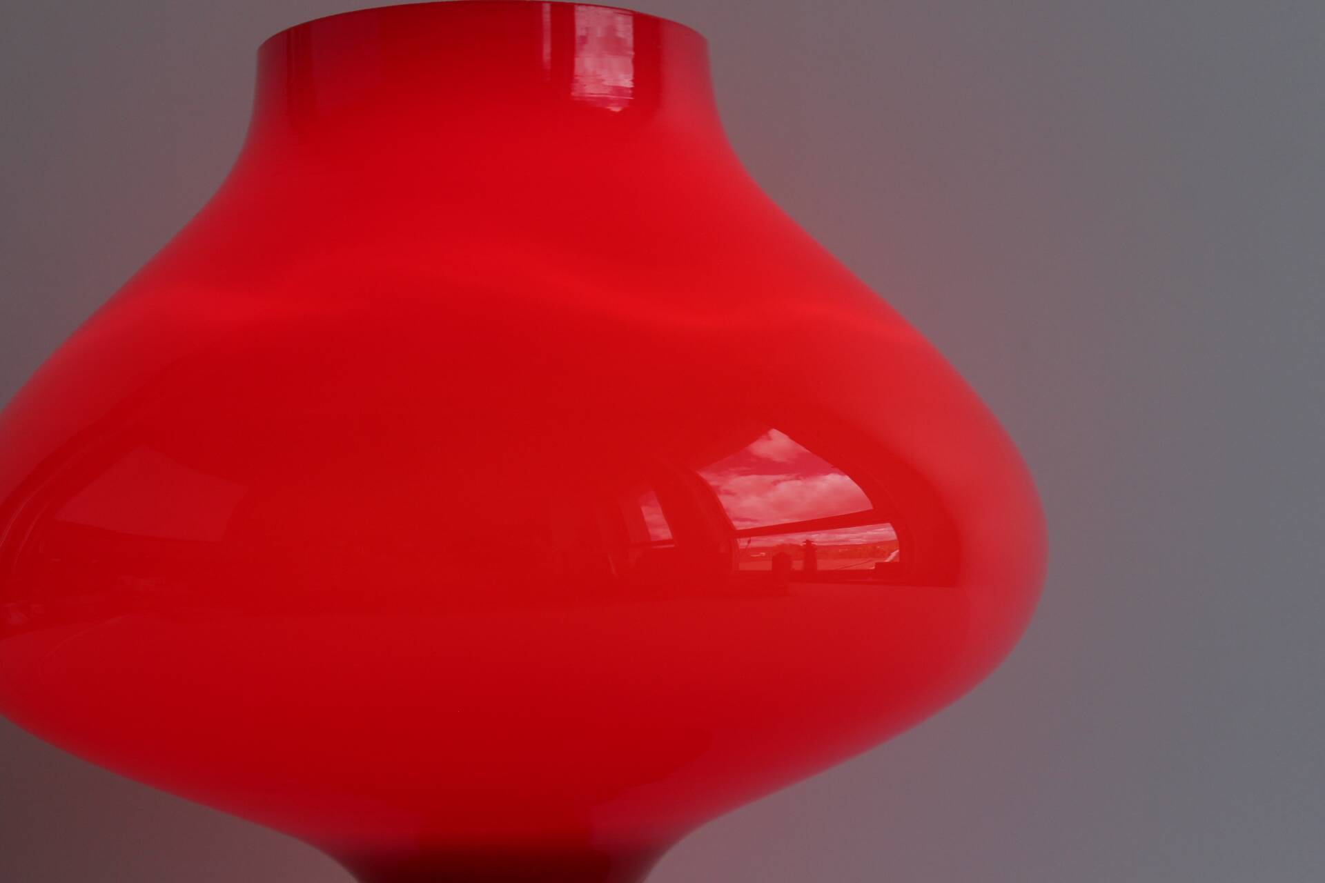 Lampe de table en verre du milieu du siècle, conçue par Stepan Tabera, années 1960