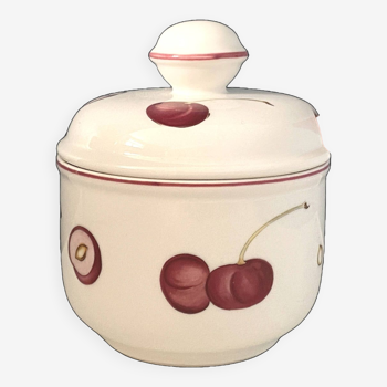 Porcelaine Villeroy & Boch pot à confiture / confiturier Vintage état neuf