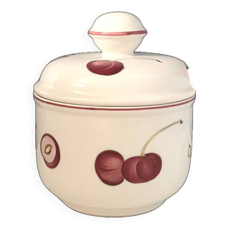 Porcelaine Villeroy & Boch pot à confiture / confiturier Vintage état neuf